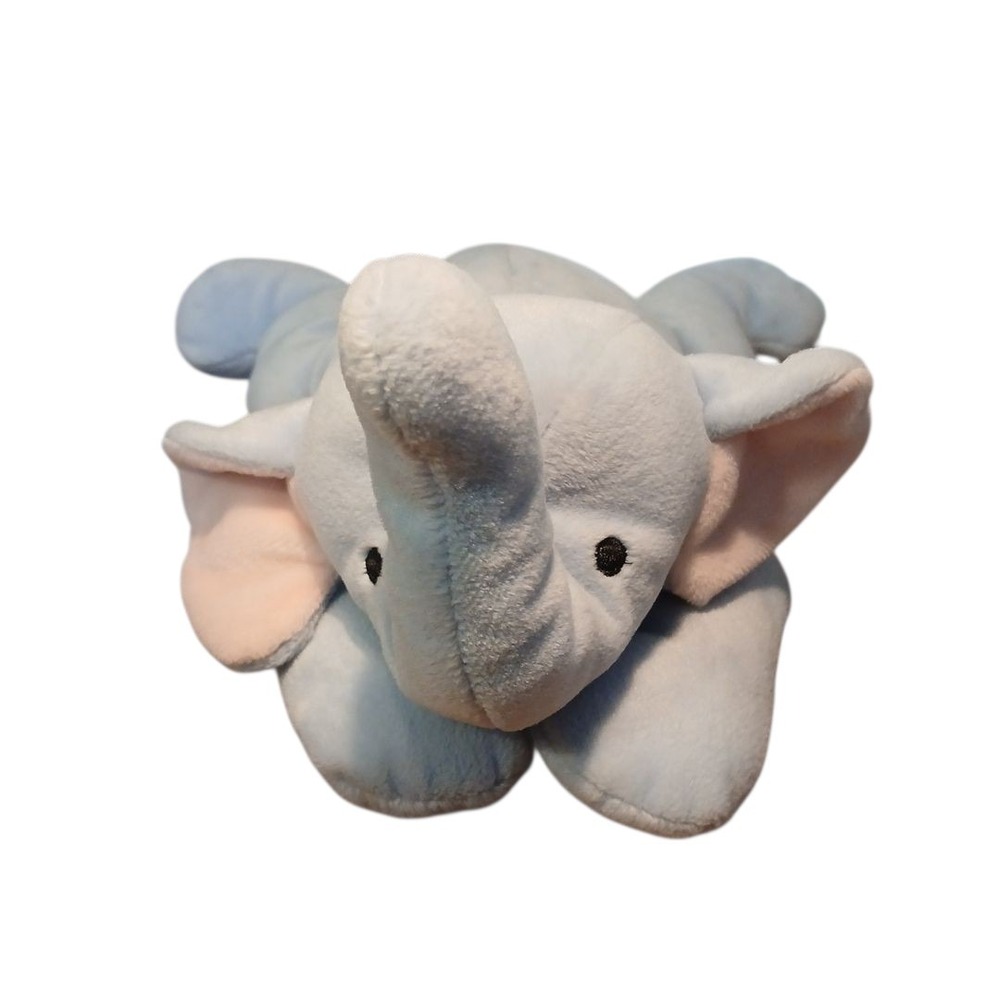Ty Peanut Elephant Blue Pink 10" Plush Stuffed Lovey Animal Beanie Baby 1995 Vtg